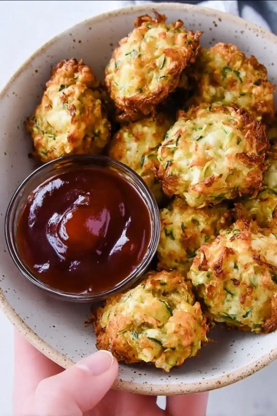 Bol de courgettes à la mozza, plat sain et coloré avec des légumes frais.