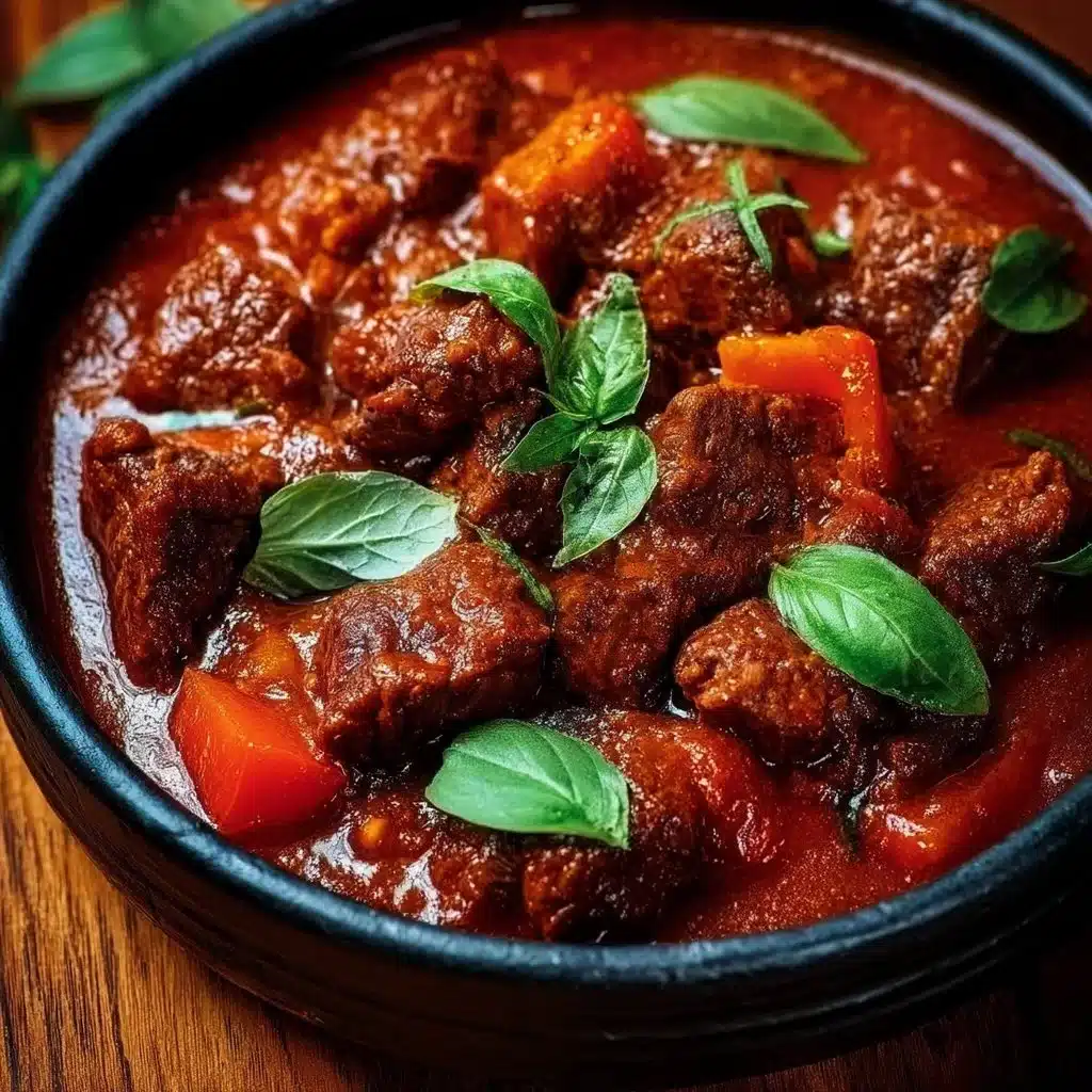 Mijoté de bœuf à la provençale, plat savoureux et réconfortant