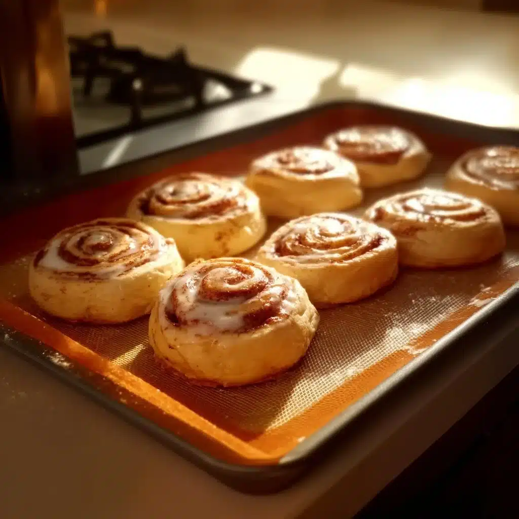 Roulés à la cannelle moelleux et savoureux, idéaux pour le dessert
