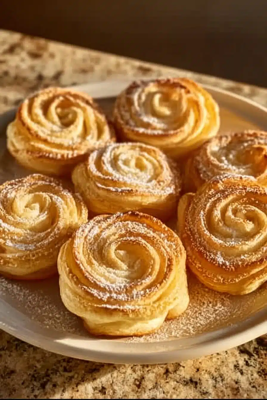 Roulés Feuilletés aux Pommes prêts en 10 minutes