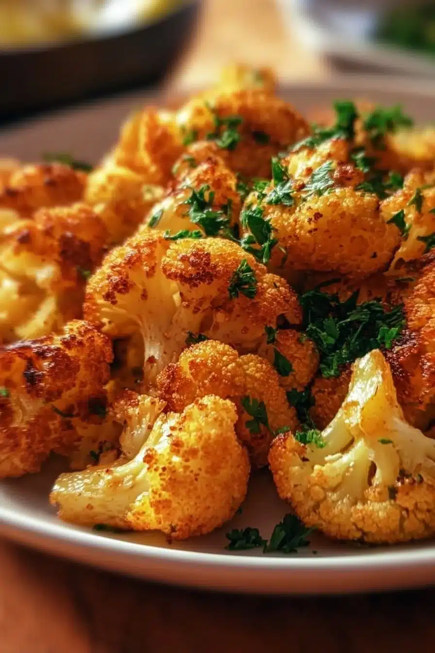 Recette de chou-fleur à la friteuse à air Fryer pour des plats savoureux.