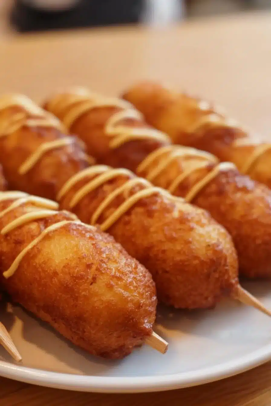 Recette de corn dog prête en 20 minutes avec des ingrédients simples