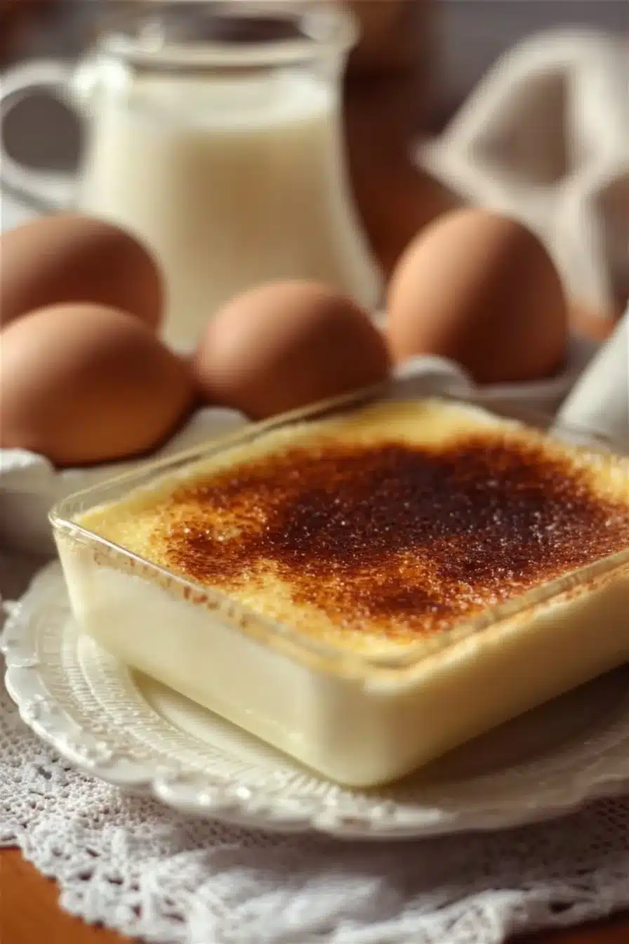 Œufs au Lait à l’Ancienne, un dessert crémeux et traditionnel français