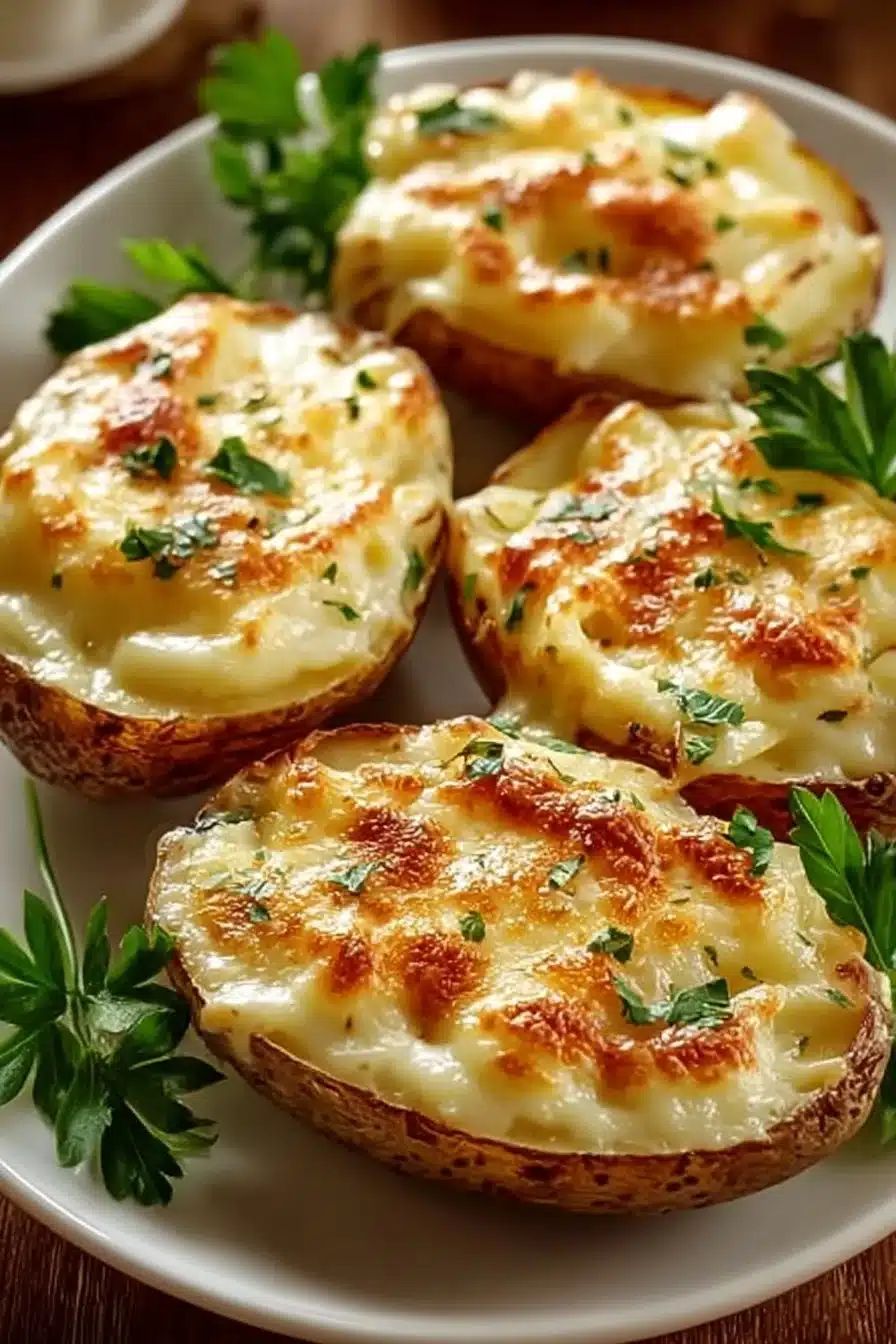 Pommes de Terre Gratinées au Fromage, plat crémeux et savoureux