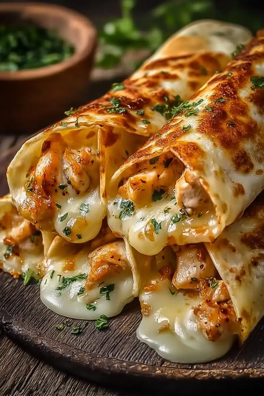 Recette de Poulet Crème Fromage, plat crémeux et savoureux au poulet.