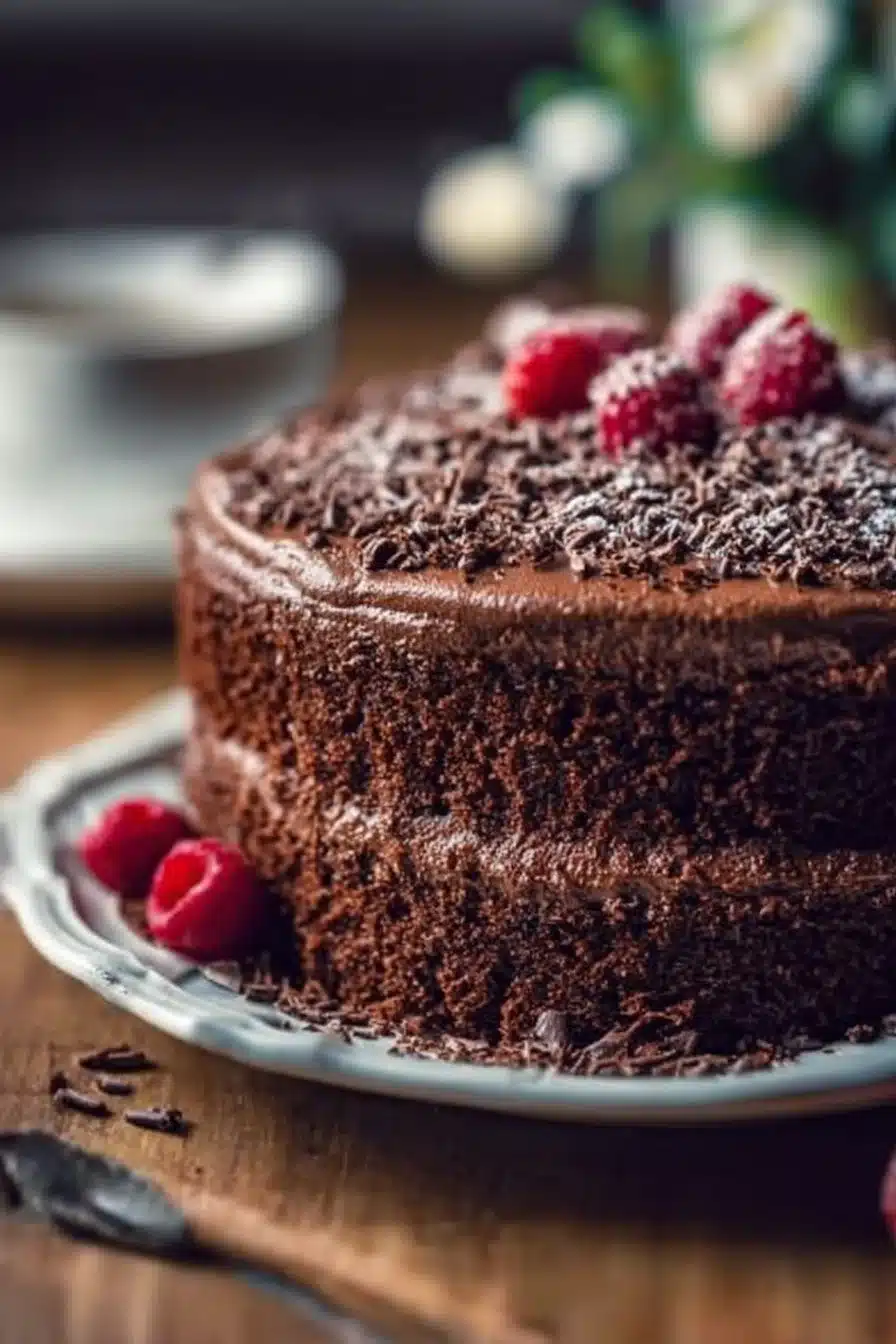 Gâteau au chocolat Merveilleux facile, riche et moelleux, parfait pour les desserts.