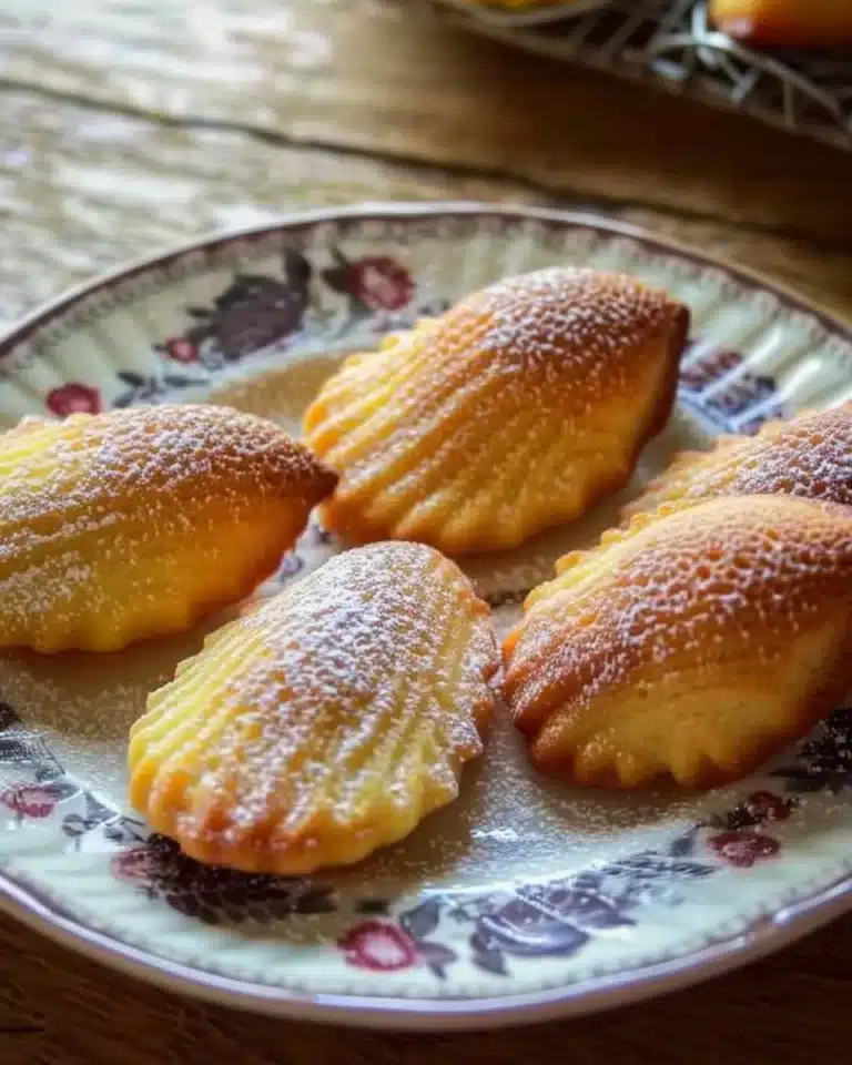 Madeleines moelleuses faites maison, recette traditionnelle comme chez Mamie.