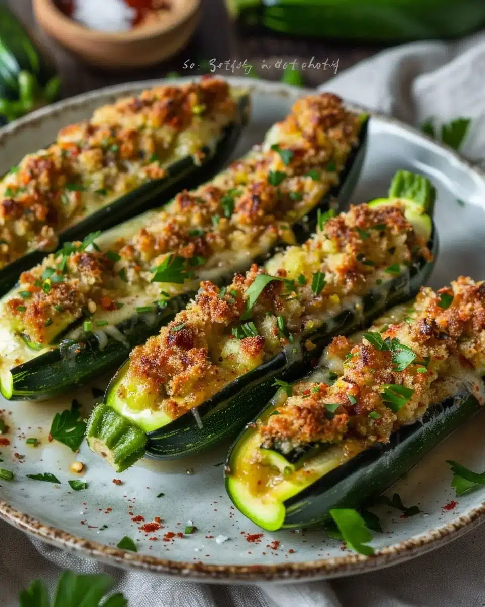 Recette de courgettes farcies délicieuses et faciles à préparer